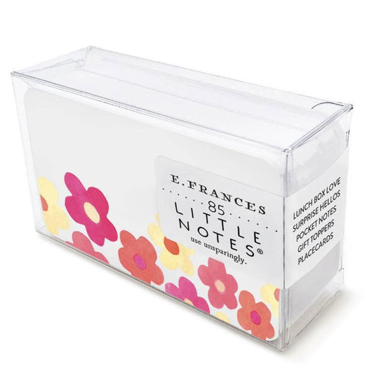 Little Notes - Retro Flowers - 85 Cards
