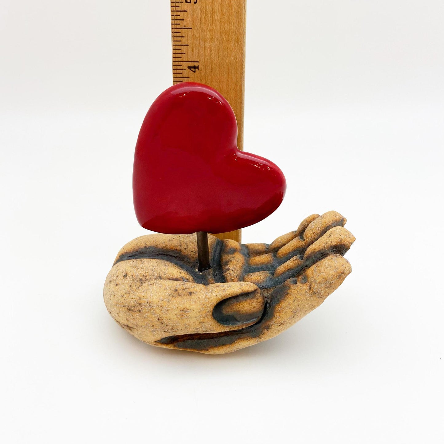 Sculpture - Heart in Hand - Ceramic