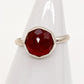 Ring - Blood Red Carnelian in Sterling