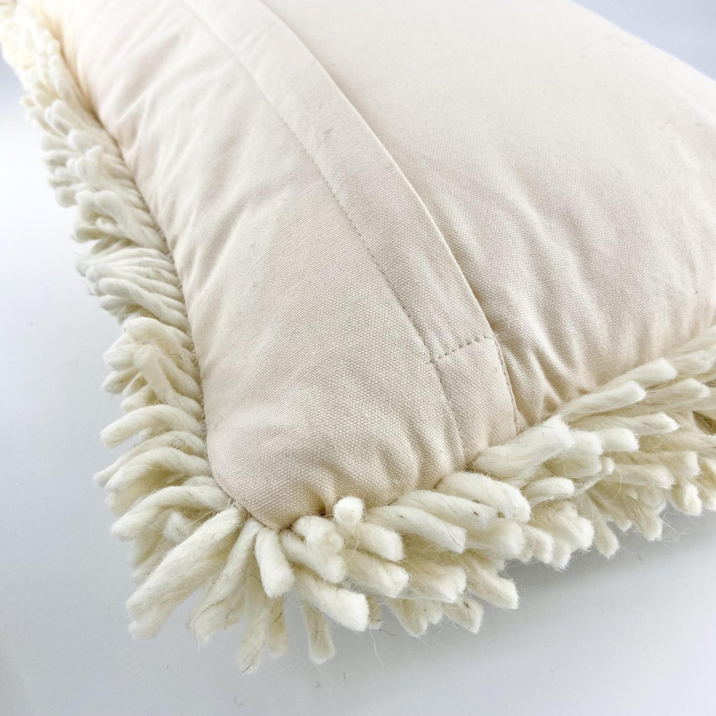Pillow - LOVE - Shag in Wool