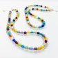 Necklace - Rainbow Glass "Pearl"