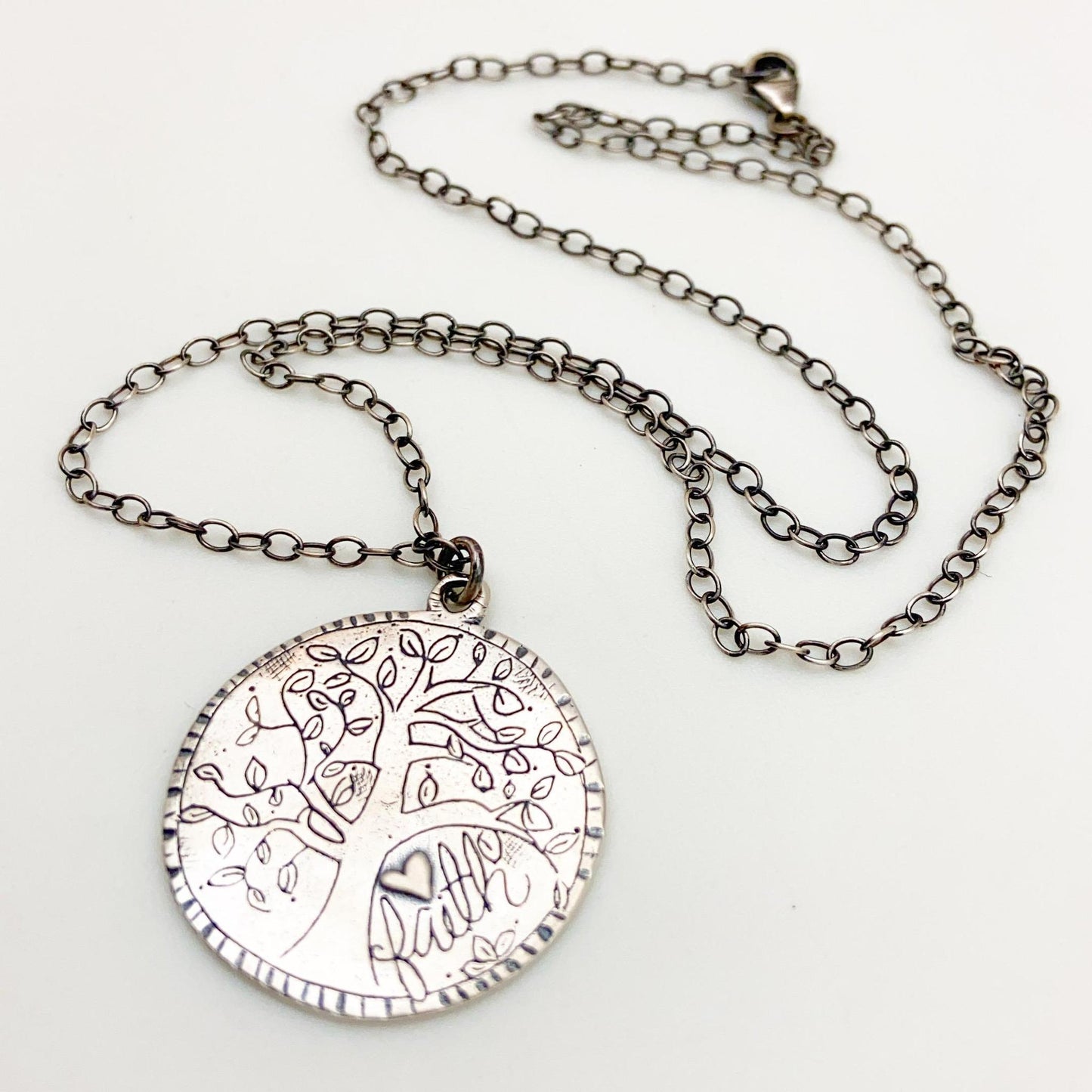 Necklace - Tree of Life "Faith" - Sterling