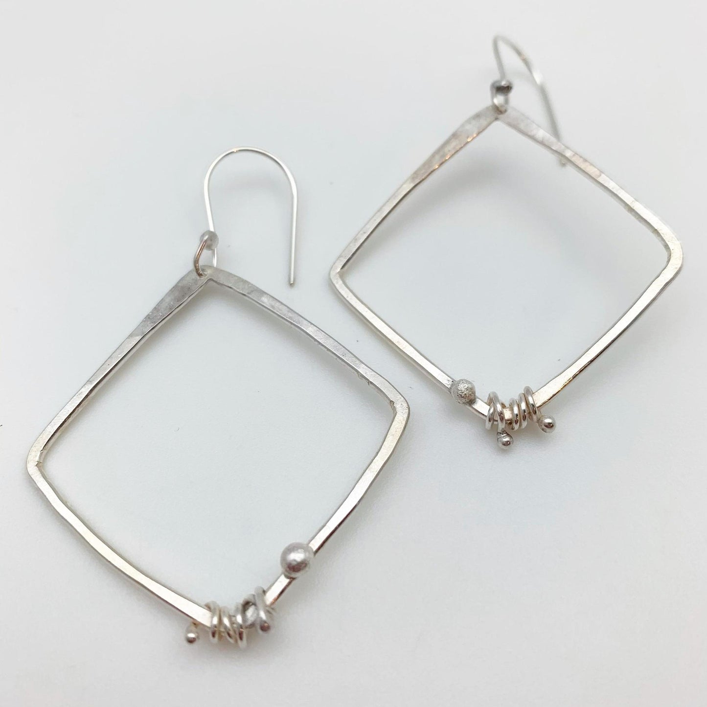 Earrings - Dotted Diamonds - Sterling Originals