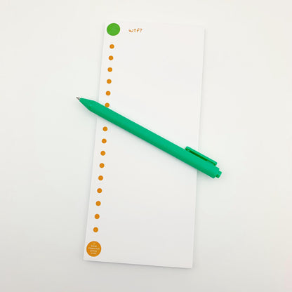 Notepad - WTF - Zippernut Press