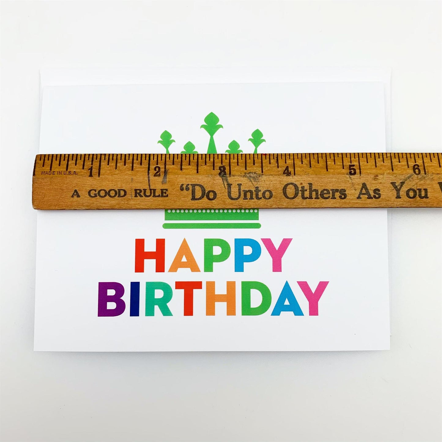 Greeting Card - "Happy Birthday" Crown