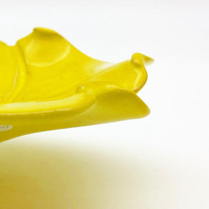 Ceramic Wall Art - "Baby Viola" - Yellow
