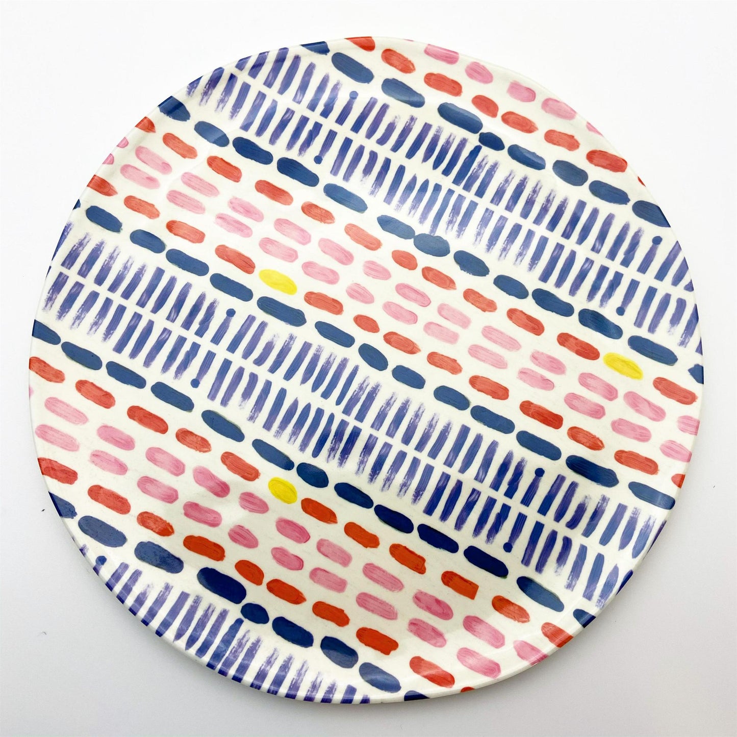 Plate - Melamine - Bold Graphic Patterns