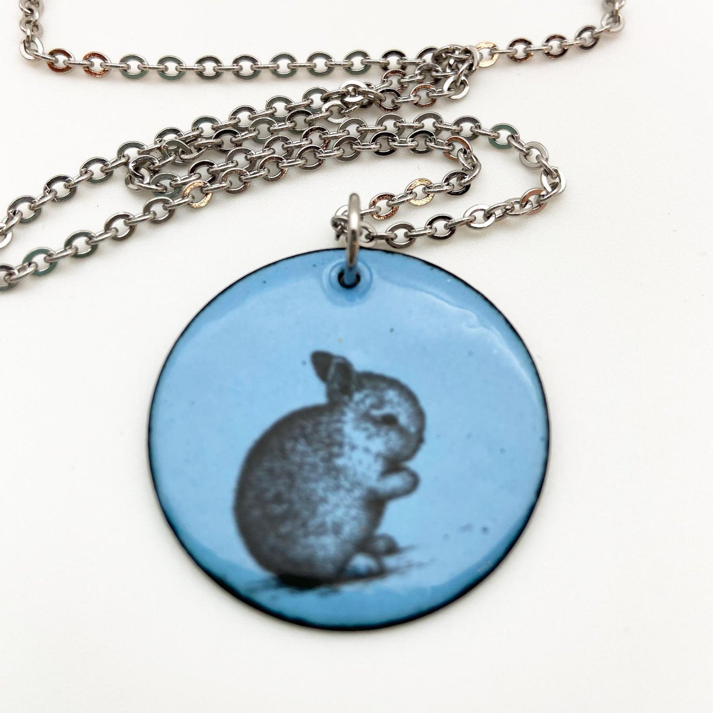 Necklace - Bunny Necklace - Enamel Original