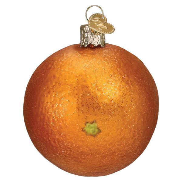 Ornament - Blown Glass - Orange