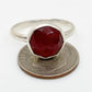 Ring - Blood Red Carnelian in Sterling