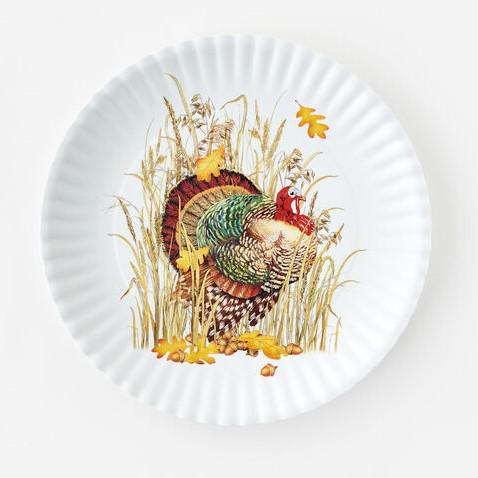 Platter - Melamine "Paper Plate" - Turkey