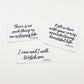 Sticker - "There is No Such Thing as an Ordinary Life..."