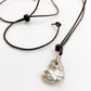 Necklace - "Molten Heart" in Sterling