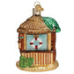 Ornament - Blown Glass - Tiki Hut