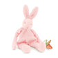 Plush Pacifier Lovey - Pink Bunny